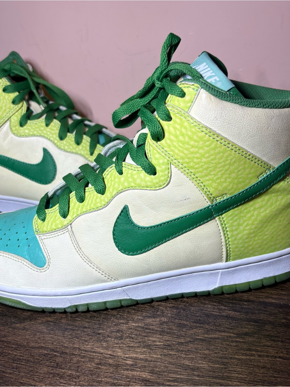 Nike Dunk High Premium Glow In The Dark 2 Men’s Size 10 312786-131 2007 - Picture 2 of 14